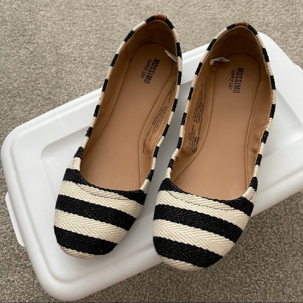 Striped flats